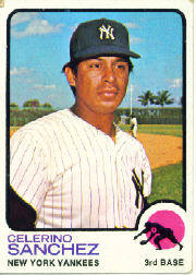 1973 Topps Baseball Cards      103     Celerino Sanchez RC